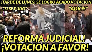 TRUINFA APLANADORA MORENA VOTACION A FAVOR REFORMA JUDICIAL SE TERMINO HOY EN VIVO Y EN DIRECTO [upl. by Morentz]