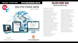 Curso de Delphi WEB  Aula 02  Instalando IntraWEB [upl. by Eddra]