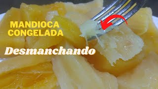 Como cozinhar mandioca congelada a ponto de desmanchar [upl. by Submuloc297]