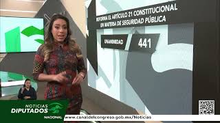 Reforma al artículo 21 constitucional en materia de seguridad pública [upl. by Katy24]