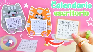 Calendario hecho en casa kawaii  Diy Calendario [upl. by Moreland]