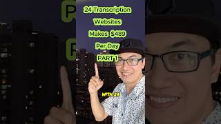 24 Transcription Websites to Earn 489Day from Home  Part 1 makemoneyfromhome [upl. by Hteboj]