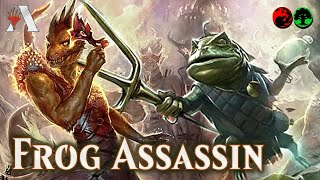 Frog Assassin to manifest dread  Gruul RedGreen  Bloomburrow Standard Ranked [upl. by Llemmart]