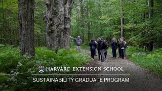 Sustainability Graduate Program at Harvard Extension School [upl. by Htims756]