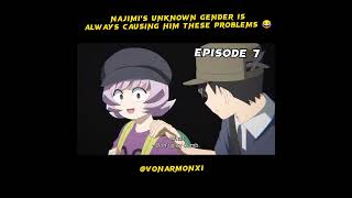 Komi Cant Communicate  Najimis Unknown Gender Causes Him These Problems LOL [upl. by Sinnek]