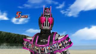 Kamen Rider Super Climax Heroes PSP Agito Shining vs Decade Complete [upl. by Atinad]