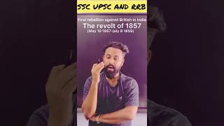 The revolt of 1857 sepoy mutiny First war of independence [upl. by Suehtomit]