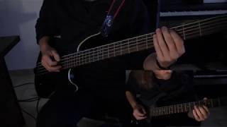 Reprise de Lucidity de Soen Basse amp solo guitare [upl. by Nilloc]