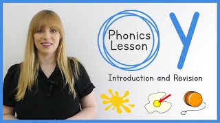 y  Phonics Lesson  Introduction and Revision [upl. by Holmun]