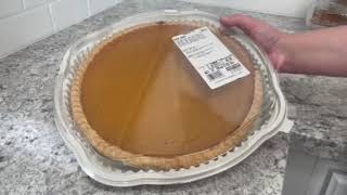 Costco Kirkland Signature Pumpkin Pie Review [upl. by Asirap]