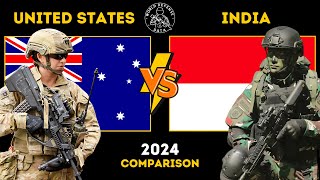 Australia vs Indonesia Military Comparison  World Defense Data [upl. by Teressa544]