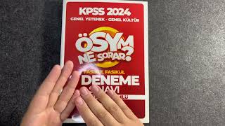 2024 KPSS  YEDİİKLİM ÖSYM NE SORAR 8´Lİ DENEME SINAVI [upl. by Nagy887]