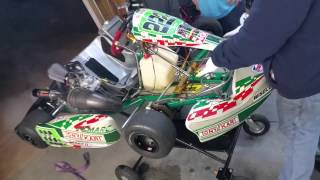 Tony Kart 125cc  OTK [upl. by Pytlik448]