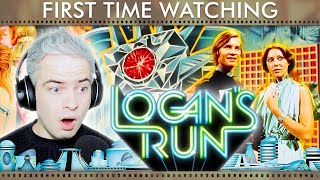 Logans Run 1976 Movie Reaction  FIRST TIME WATCHING  Film Commentary  Would You Run [upl. by Beale]