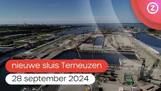 Nieuwe Sluis Terneuzen 28 september 2024 [upl. by Arahsak]