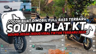 DJ SOUND JJ PLAT KT V2 COCOK BUAT DI MOBIL FULL BASS MENGKANE JEDAG JEDUG VIRAL TIKTOK TERBARU 2024🎧 [upl. by Oilla96]