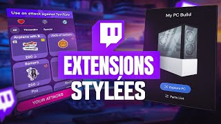 Booster sa Commu avec ces Extensions Twitch 4 [upl. by Olegnaleahcim]