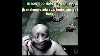 DIKIRA ANALOG😂 mobilelegends pascoltopglobalmiya mlbb mobilelegendsid shortsvideo [upl. by Eanej251]