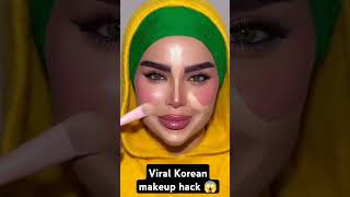 Viral Korean makeup hack😱shortsfeed ytshort koreanmakeup shortsviral viralshorts shorts [upl. by Welby263]