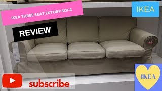 Honest Review of the Ikea Ektorp Sofa London England [upl. by Oakley]