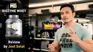 MB Biozyme Whey Protein  Honest Review by Jeet Selal  Indias Best Whey Protein  Best Results [upl. by Nathan]