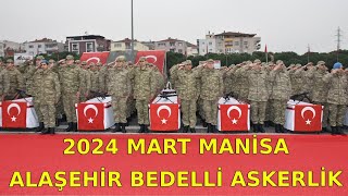 2024 Mart Manisa Alaşehir Bedelli Askerlik Yemin Töreni [upl. by Parrish]