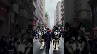 My gigantic wolves 🐺🤯🐺wolf wolves pets pet dogs ai animals fyp foryou shorts [upl. by Thorner]