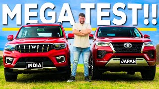 2024 Mahindra ScorpioN vs Toyota Fortuner India Beast vs Japan Reliability  Which is BEST [upl. by Orenid103]