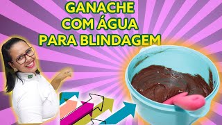 Ganache Cremosa e Firme Para Recheio [upl. by Kciderf]