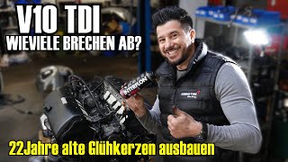 V10 Bi Turbo Glühkerzen des Grauens  Mechaniker hassen diese Arbeit [upl. by Walke]