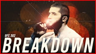 Breakdown  Islam Makhachev vs Dustin Poirier  UFC 302 ufc ufc302 [upl. by Lavud]