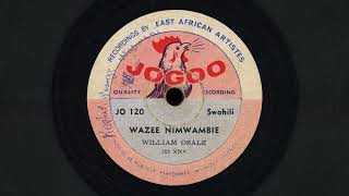 quotWazee Nimwambiequot  William Osale Kenya  African Guitarist  Jogoo 120 [upl. by Aidroc]