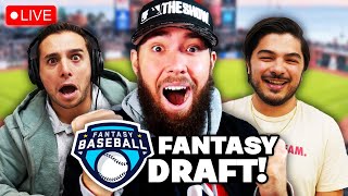 Jomboy Media Fantasy Baseball Draft 2024 [upl. by Eneleuqcaj]