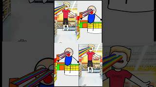 Skittles meme animation meme dudedans shorts [upl. by Filahk]