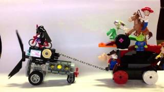 Lego wind power car v6 pull duck 2011 toy story [upl. by Abdel5]