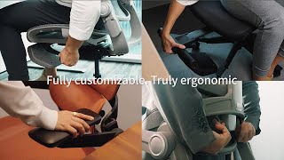 Hinomi H1 PRO the most versatile ergonomic office chair with the best lumbar support [upl. by Berky]