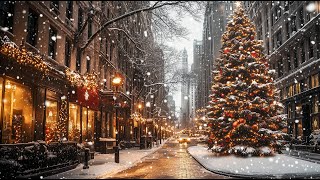 Beautiful Christmas Scenery with the Best Christmas Songs of All Time 🎶Instrumental Christmas Music [upl. by Mharg]