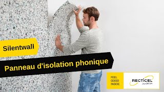 Isolation acoustique Silentwall  Recticel français avec soustitres [upl. by Lindell]