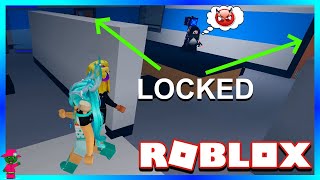 THE BEAST LOCKS US IN A ROOM RobloxFlee The Facility [upl. by Narad]