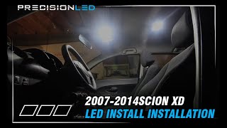 Scion XD LED Install  Front Map Led   2008 1st Gen 20072014 DIY [upl. by Yniattirb]