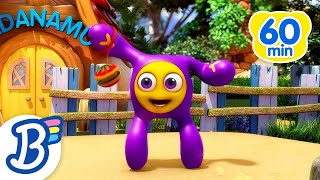 💙Alphabet Songs  More Badanamu Nursery Rhymes  Kids Dance Songs amp Videos [upl. by Oralla]