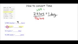 How to Convert Time [upl. by Eecats397]