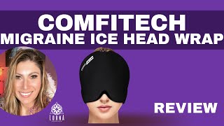 ComfiTECH Migraine Ice Head Wrap Ice Pack for Headache Relief Cap for Tension UNBOXINGREVIEW [upl. by Oman718]