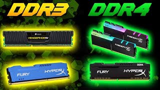 RAM DDR3 VS DDR4 GAMING TEST 2018  FRAME RATE TEST 2007 RAM VS 2014 RAM [upl. by Ardnola]