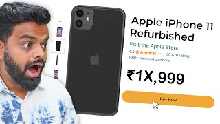 I BOUGHT THE iPhone 11 Refurbished ⚠️ SCAM To Nhi HOGA [upl. by Gnidleif]