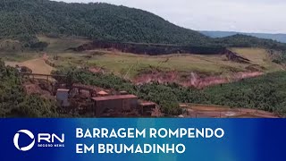 Novo vídeo mostra força da lama após rompimento da barragem em Brumadinho [upl. by Andrey]