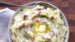 How to Make Mashed Red Potatoes [upl. by Ecidnac]