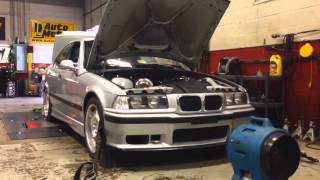 ProEFI 6766 CEA 2JZ E36 M3 Dyno  914whp 791wtq  34psi [upl. by Heaps]