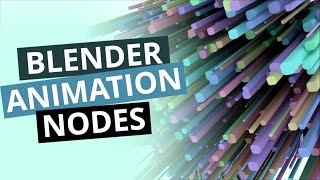 Blender Animation Nodes Random Lines [upl. by Goss]