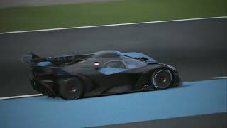 Bugatti testing the Bolide at Le Mans  Assetto Corsa [upl. by Heater]